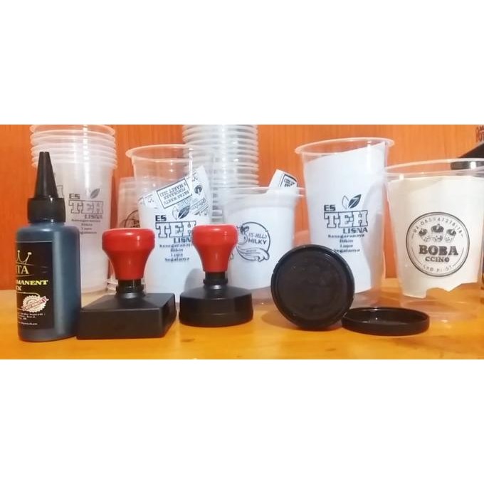 

Stempel Plastik / Styrofoam / Mika / Kayu / Permanen Original