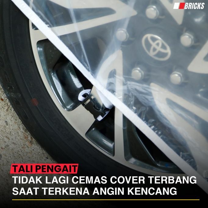 Sarung Mobil Innova Plastik Body Cover Mobil Innova Lama Transparan Original