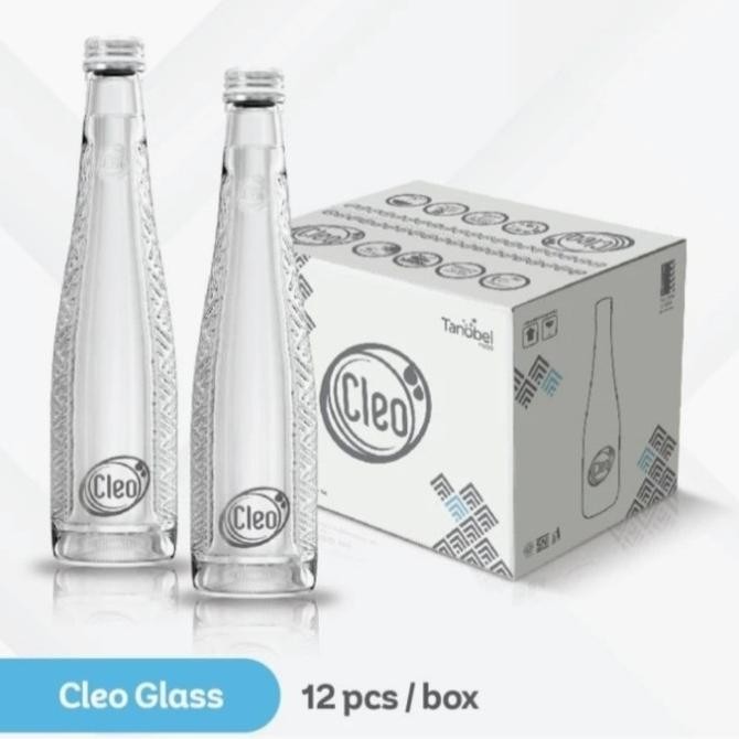 

Promo Cleo Glass 330Ml Formal Look Botol Kaca Untuk Cafe,Kantor,Restoran