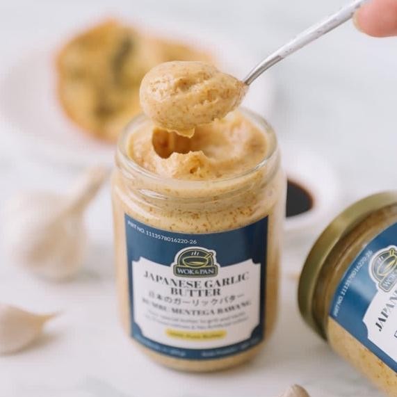 

READY STOK Garlic Butter buat memasak,menumis dan memanggang ,Dibuat hanya dengan bahan bahan berkualitas tinggi.Resep orisinil dari Japanese Steakhouse terbesar di amerika Siap kirim