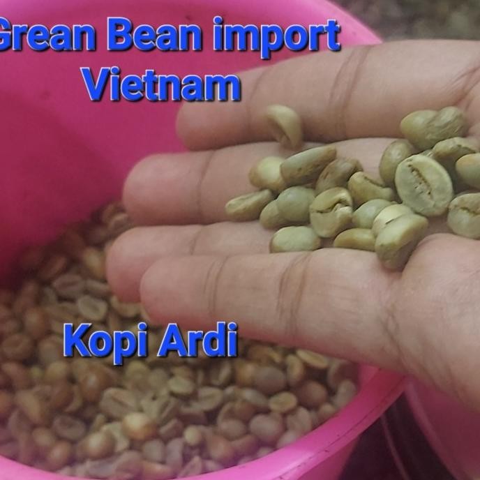 

Sale Kopi Biji Mentah/Grean Bean Robusta Import Vietnam Natural 1 Kg