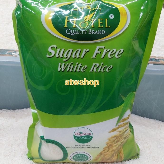 

Ready beras putih organik sugar free hotel 2kg