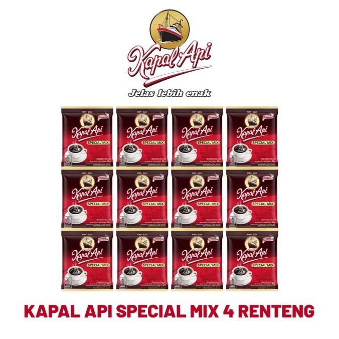 

Promo Kapal Api Special Mix 4 Renteng (10 X 23 Gr) [Warehouse Jkt]