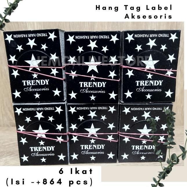 

ready (6 Ikat) Label Hang Tag Aksesoris Kertas Gantungan Produk Label Pajangan Gantungan Kar Kotak Label Lebel Hantag Hangtag Card Label murah