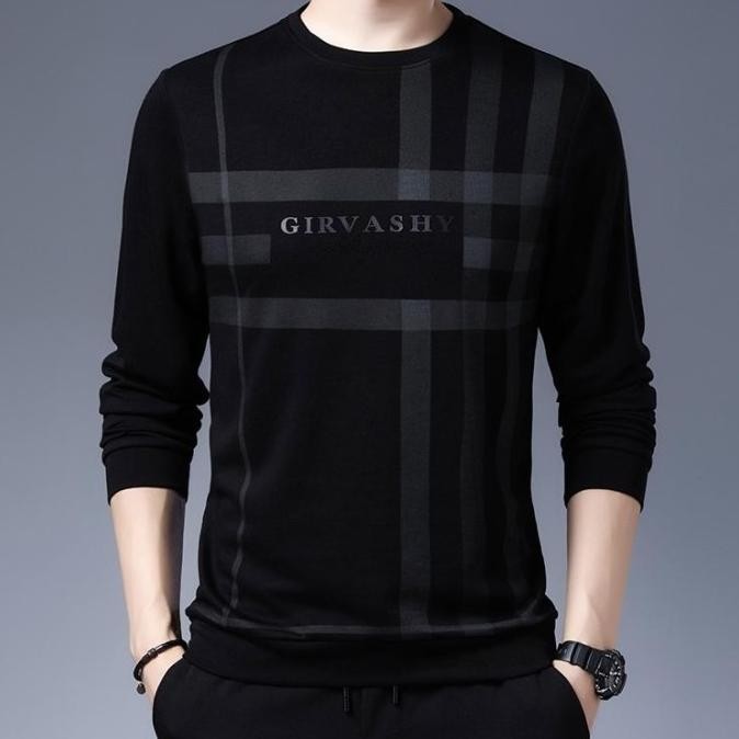 New Toretto-Baju Sweater Girva / Baju Keren Lengan Panjang / Baju Kaos