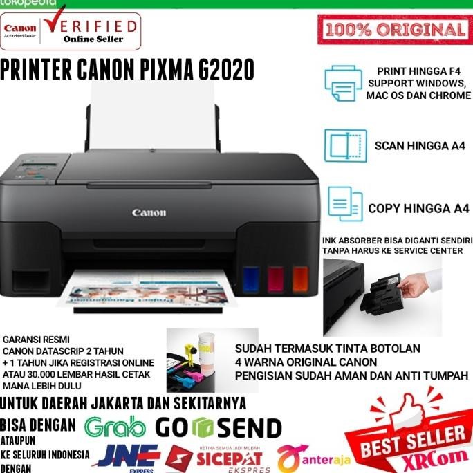 Printer Canon G2020 / Canon Pixma G 2020 terbaru dari G2010 murah