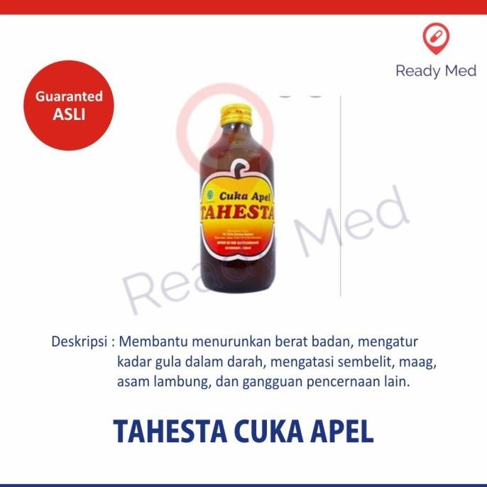 

STOK TERBATAS CUKA APEL TAHESTA 300ML SUPLEMEN KESEHATAN