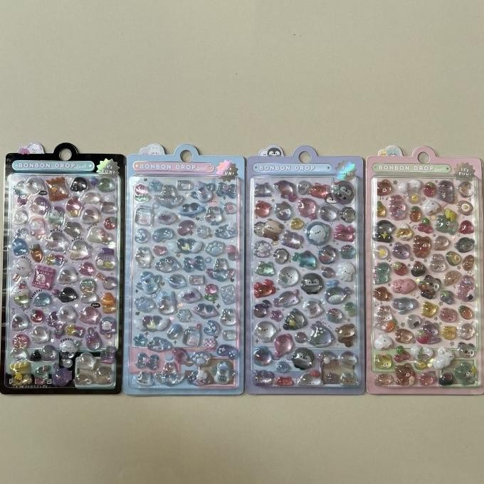 

ready Stiker Timbul Lucu Premium Bonbon Drop DIY Prakarya Hp murah