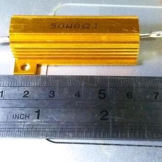 new Resistor/Dummy Load/ Shunt 50 W 8 Ohm murah