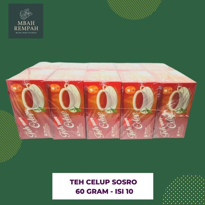 

Sale Teh Celup Sosro 30 - 1 Pak Isi 10 Kotak