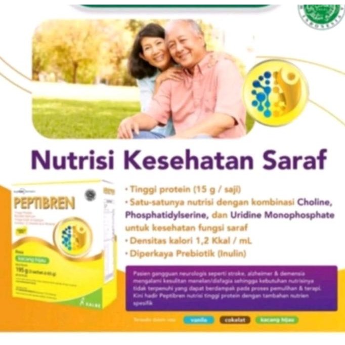 

Promo Peptibren Vanilla /Kacang Hijau 195Gr