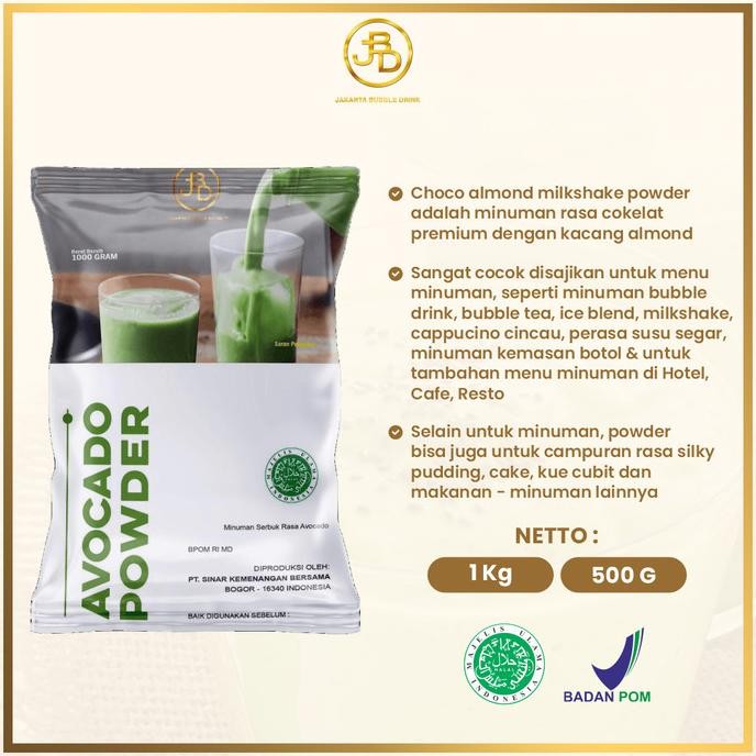 

Grosir Bubuk Minuman Premium Avocado 1Kg || Jakarta Bubble Drink
