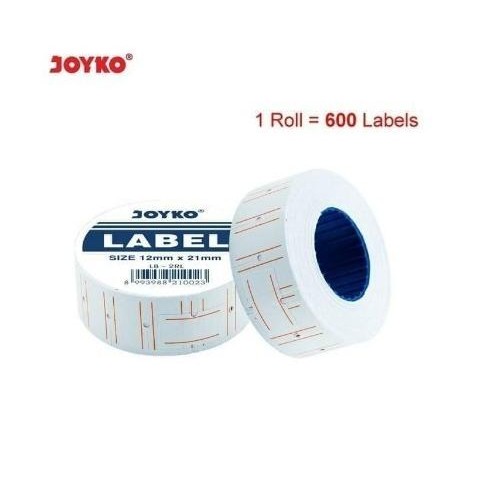 

ready Price Label / Label Harga 1 Baris Joyko LB-2RL isi 10 rol murah