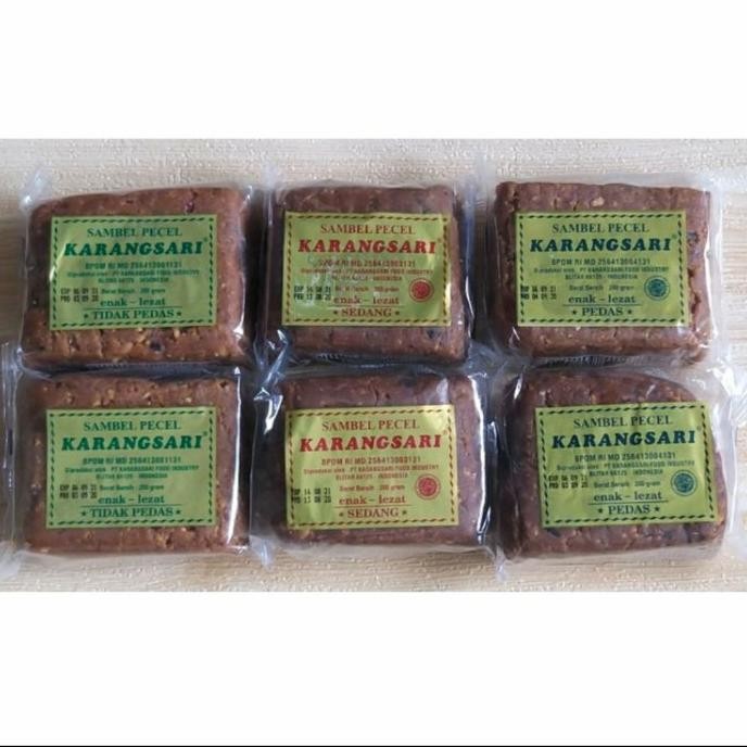 

MURAH Sambel Pecel Karangsari / Sambel Pecel / Bumbu pecel