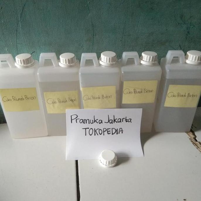 

STOK TERBATAS CUKA PELUNAK BETON 1 LITER - JERIGEN TUTUP SEGEL