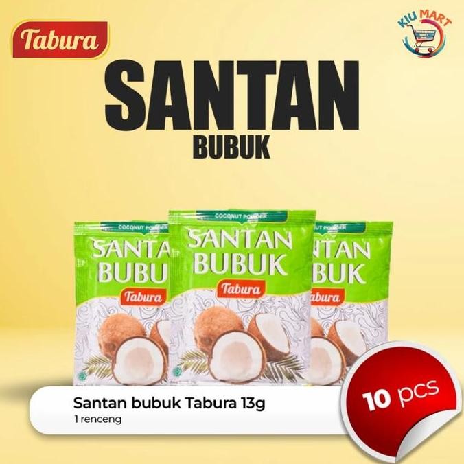 

Tabura santan bubuk 13 gr renceng isi 10sachet