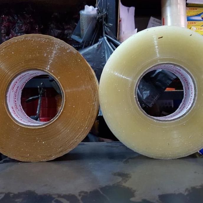 

ready Lakban 500 yard FULL Bening dan Coklat Goldland / Lakban Jumbo 2 inch murah