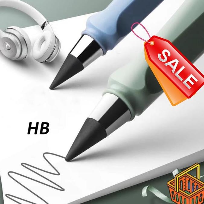 

tyS Isi 10 pcs Pensil ajaib Pencil magic tanpa diraut tidak ada batas pemakaian Tidak Rusak karena jatuh tidak Patah Unlimited Pencil grosir 1 pak isi 10 pcs Alat Plastic Tulis