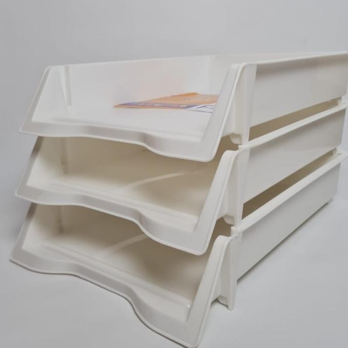 

tyS Rak Meja Rak Dokumen Kertas 3 Susun - Document Tray