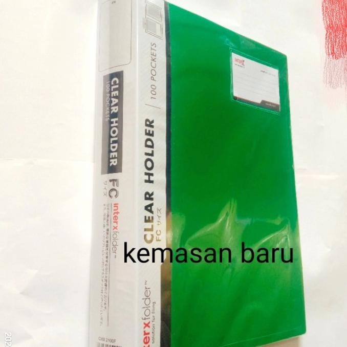 

tyS Clear holder 100 lbr /map plastik /dokumen keeper 100 lbr folio/f4