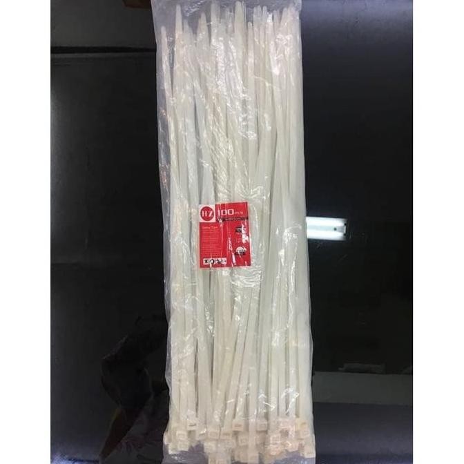 

tyS Kable Ties/kable tis/kabel ties 9 x 500 mm Black and hitam &putih