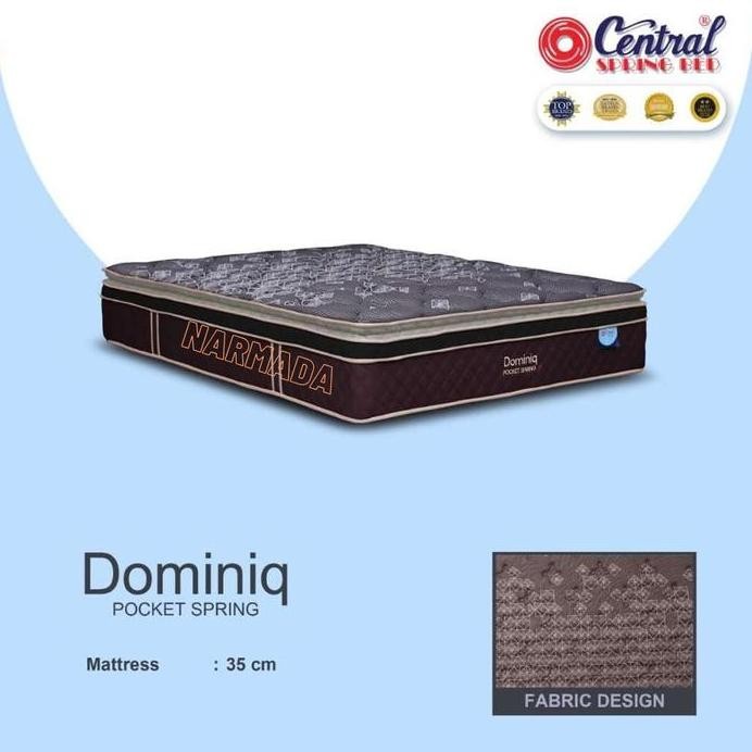 ready  SPRINGBED CENTRAL DOMINIQ POCKET - KASUR CENTRAL DOMINIQ POCKET