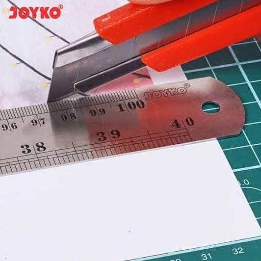 

tyS Penggaris Besi 100cm/Garisan/Ruler/Mistar Besi/Penggaris Stainless 1M