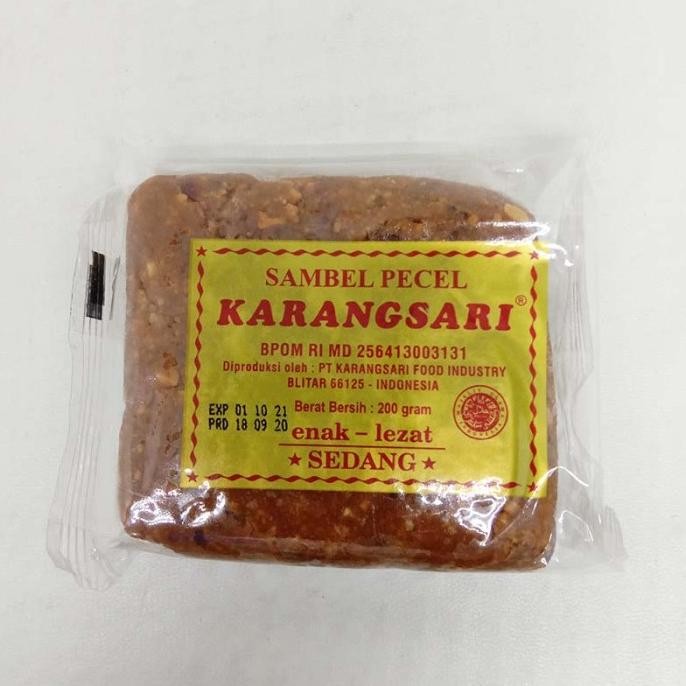 

KARANGSARI SAMBEL PECEL SEDANG 200 G