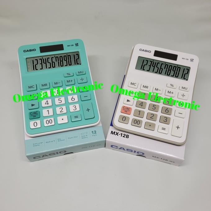 

tyS Casio Calculator MZ-12S - Kalkulator Meja Office Desktop MZ 12S