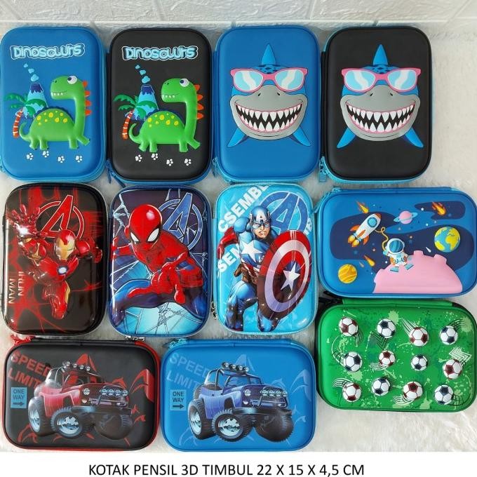 

tyS Kotak Pensil Unicorn tempat pensil smiggle unicorn kado anak