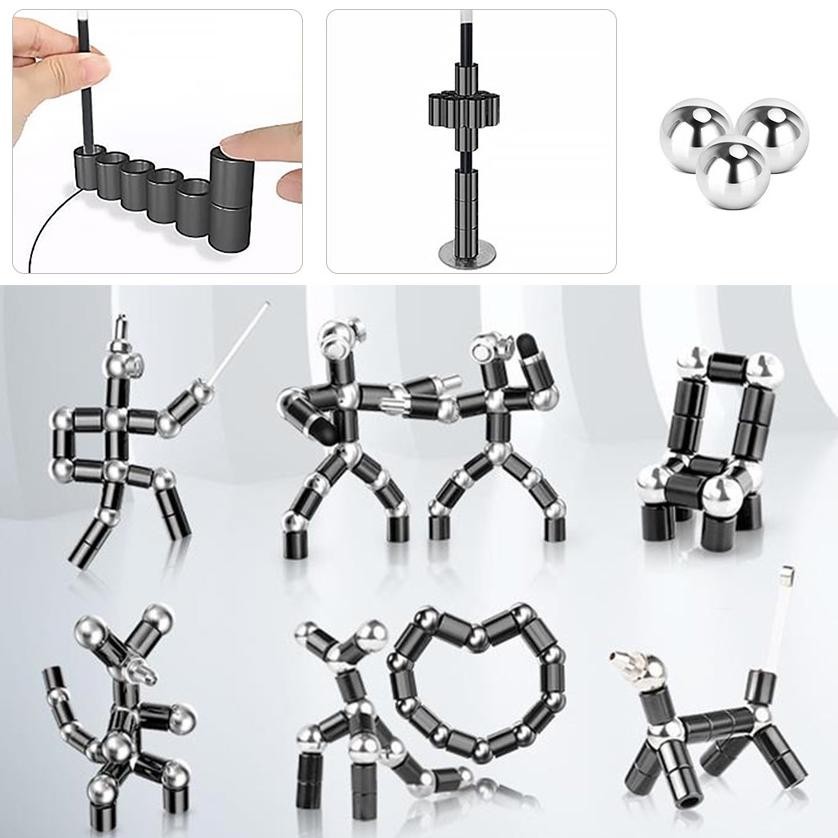 

[original] decompression magnetic metal pen multi-function writing magnet ballpoint pen novelty gifts for friends or kids [terlaris] [terbaik]