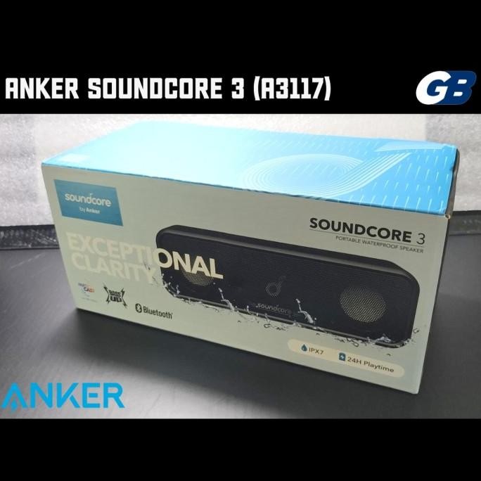 Anker Soundcore 3 A3117 Wireless Bluetooth Speaker