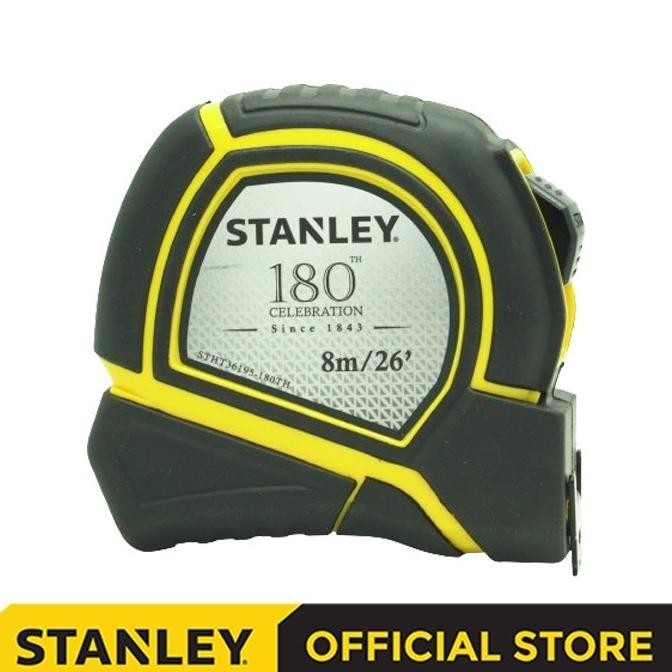 ready !!! Stanley 180th Tylon Tape Rules / Meteran Manual 8M STHT36195-180TH