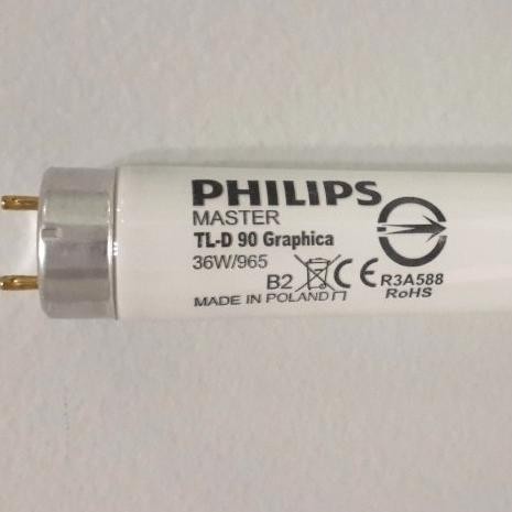 New LAMPU PHILIPS MASTER TL-D 90 GRAPHICA 36W/965