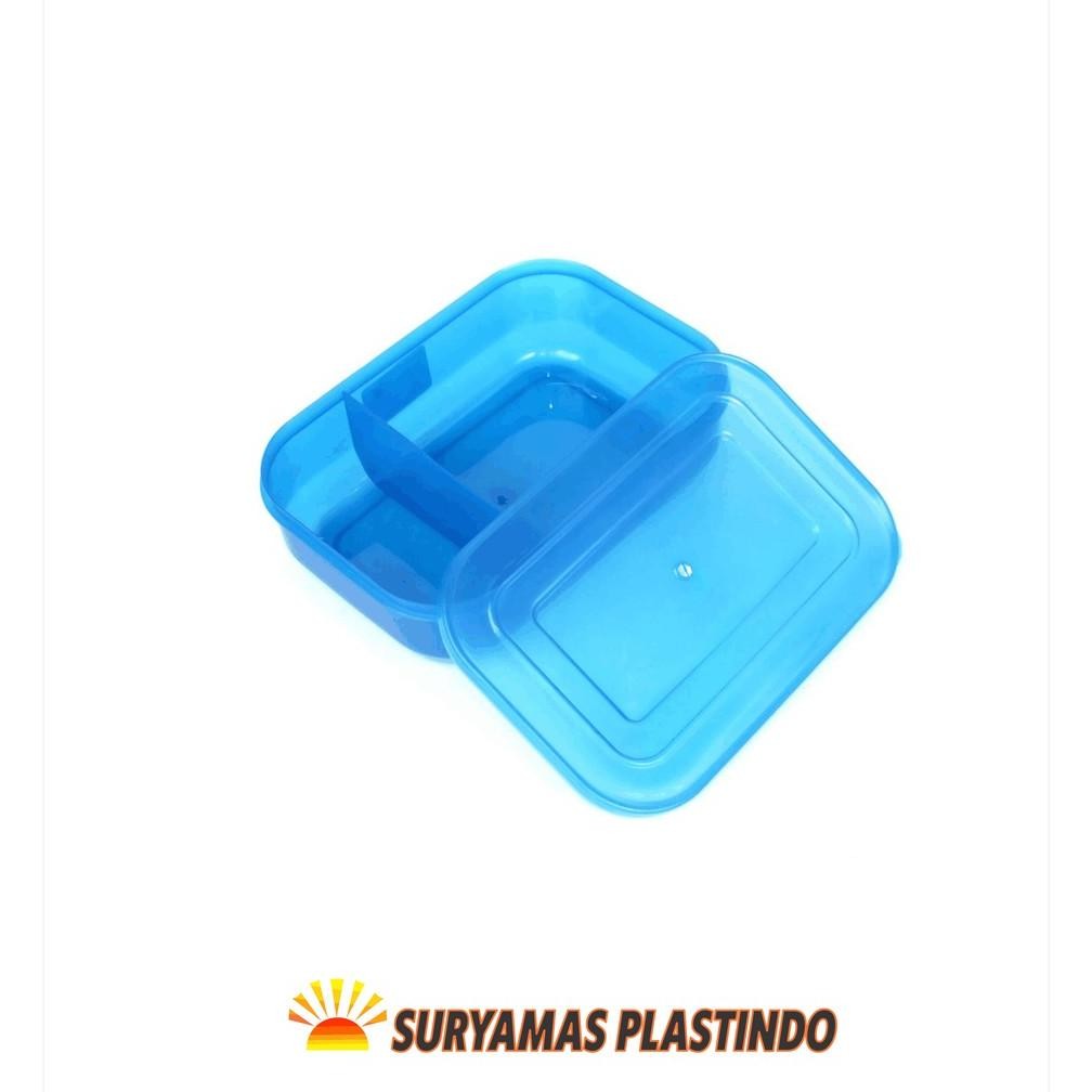 Lunch Box Tempat Makan Plastik Kotak Makan Warna Transparan Hari Ini