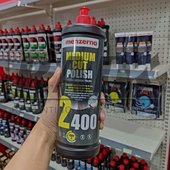Menzerna Medium Cut Polish 2400 1L - Obat Poles Mobil Step 2