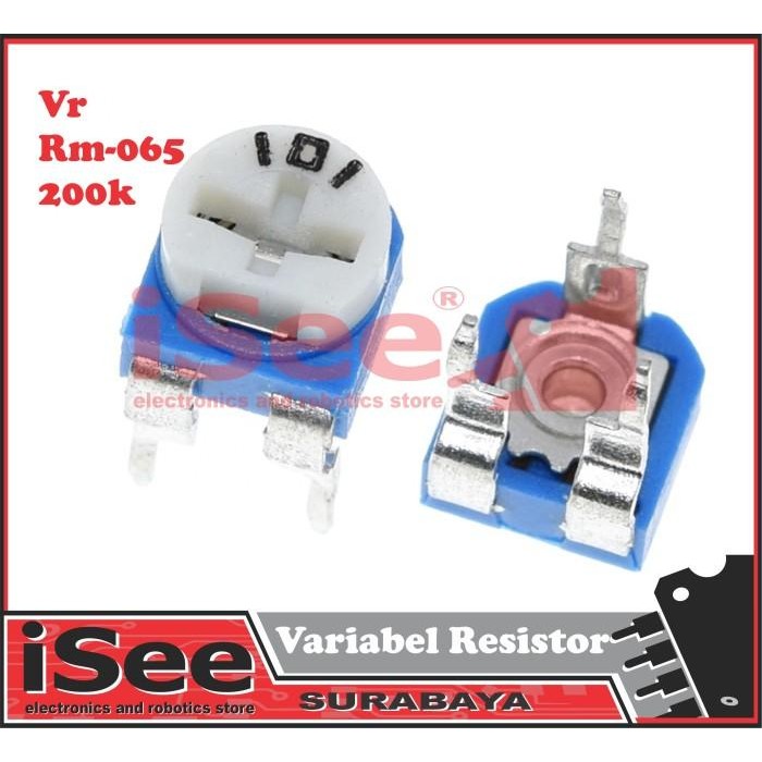 VR 200 k ohm 200K ohm 204 Trimpot Variable Resistor VR RM065 RM-065