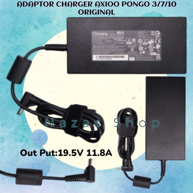 Adaptor Charger Axioo Pongo 3 Pongo 5 Pongo 7 19.5V/20V - 11.8A Dc:5.52.5Mm Original New Stok