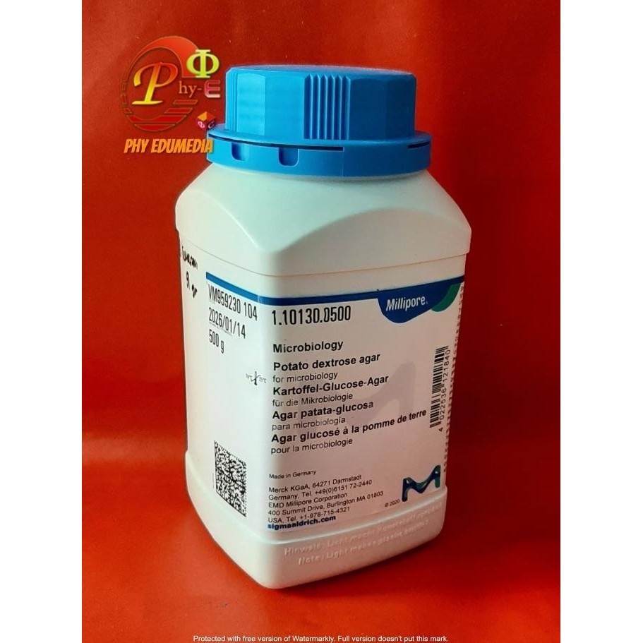 Potato Dextrose Agar (Pda) Merck Ecer Per 50 Gram