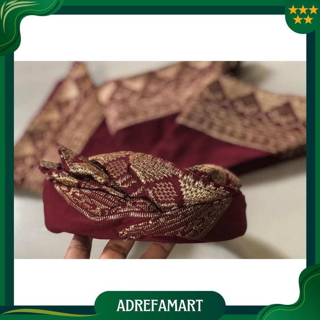 Udeng Bali Semi Songket Bali Asli Promo Puncak