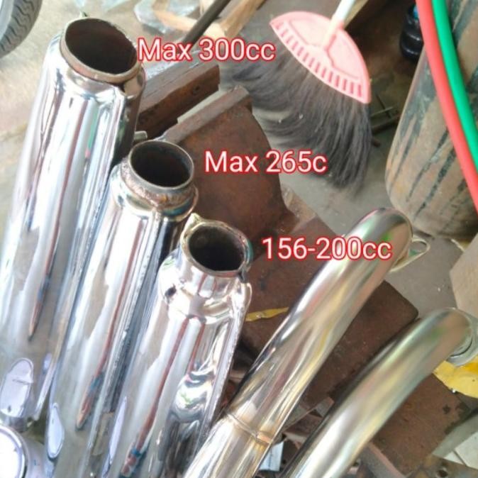 Terlaris Knalpot N2T Corbi Original Cb Gl 100 Stainless Jogjakarta Knalpot Plor Ready Stok