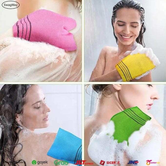 SCRUB DAKI KOREA / KOREAN BATH TOWEL / HANDUK ITALY / EXFOLIATING