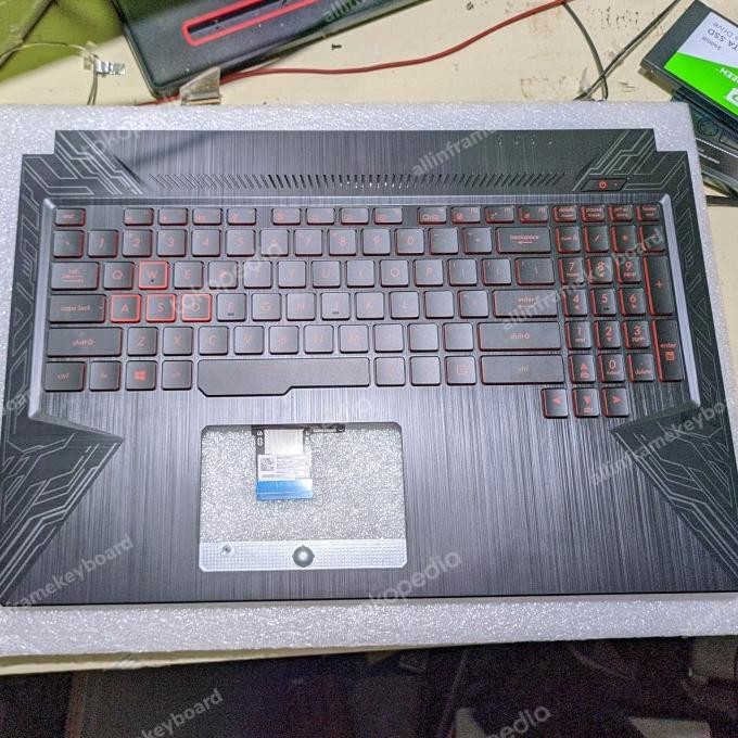 New Frame Keyboard Asus Rog Fx504 Fx504G Fx504Ge Fx504Gd Fx504Gm Ori New Stok