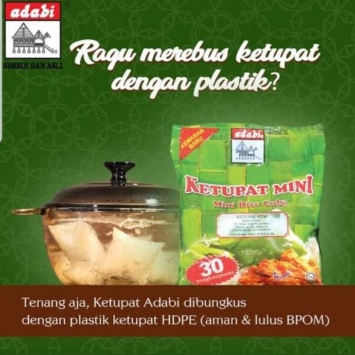 

Ketupat Mini isi 30/lontong instant/ketupat simpel/ketupat enak