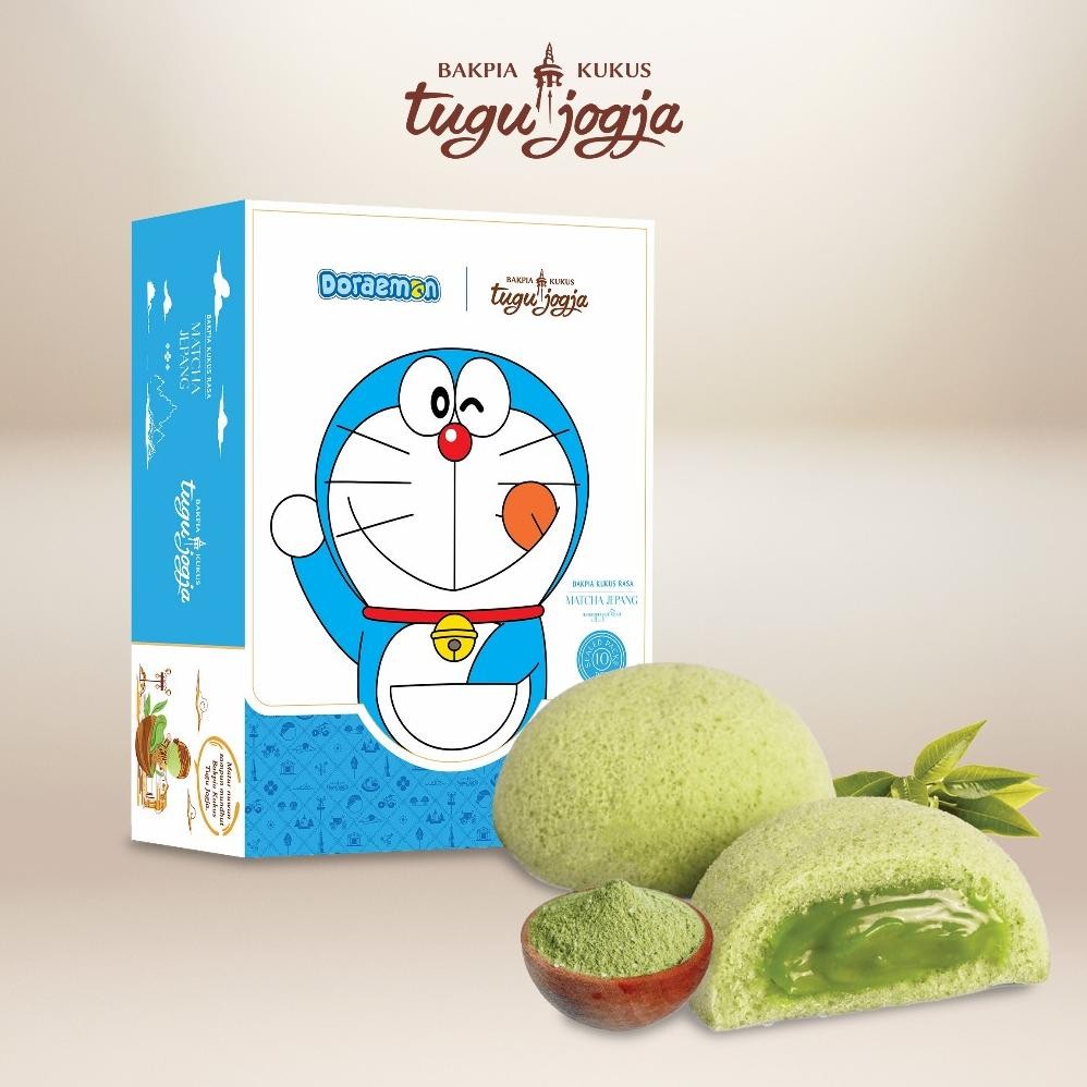 READY STOK Bakpia Kukus Tugu Jogja Matcha - Reguler Pack Siap kirim