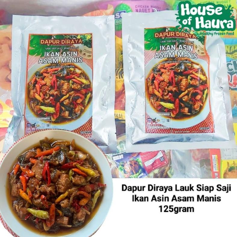 

READY STOK Ikan Asin / Oseng Cakalang / Aneka Masakan Dari Ikan Siap Santap DIRAYA Siap kirim