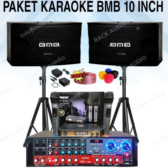 Terlaris Paket Karaoke Bmb 10 Inch Paket Sound Karaoke Bmb 10 Inch Original Bmb