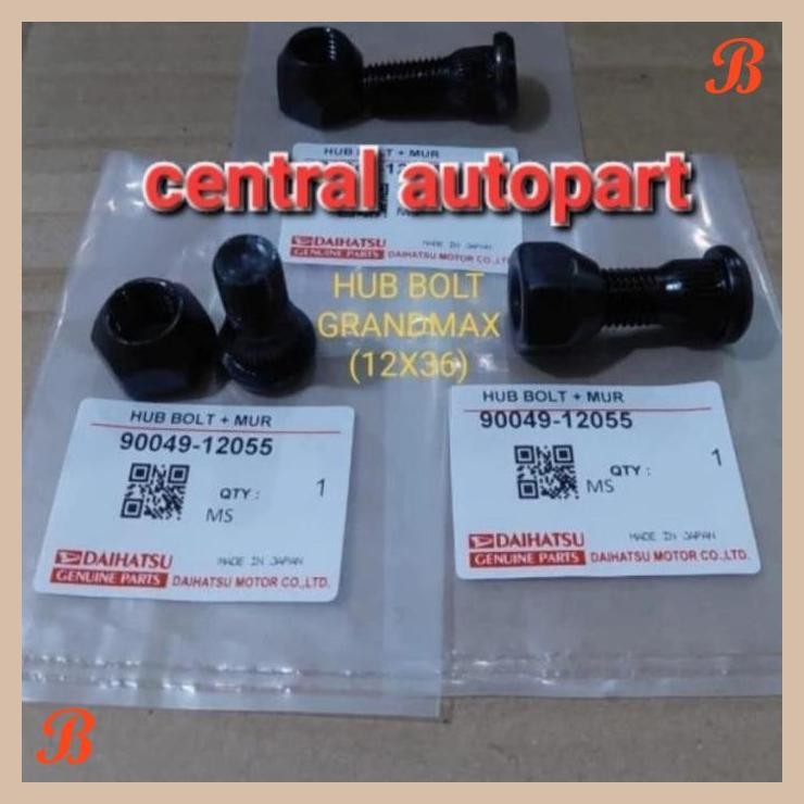 [CAP] HUB BOLT BAUT RODA PLUS MUR GRAND MAX 1236