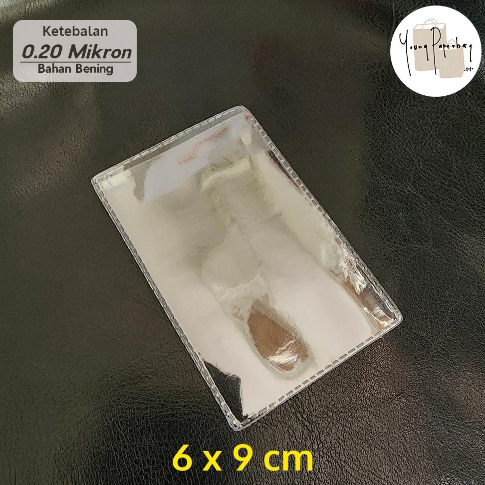 

Ur37 Plastik Mika Cover Kartu Etoll / Atm / Ktp / Id Card Uk. 6X9