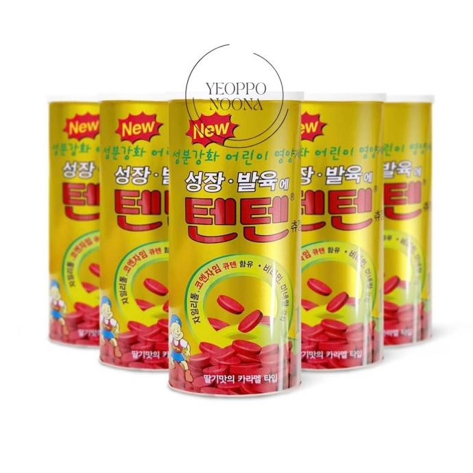 BEBAS ONGKIR - Tenten Chewable Tablet Growth Vitamin